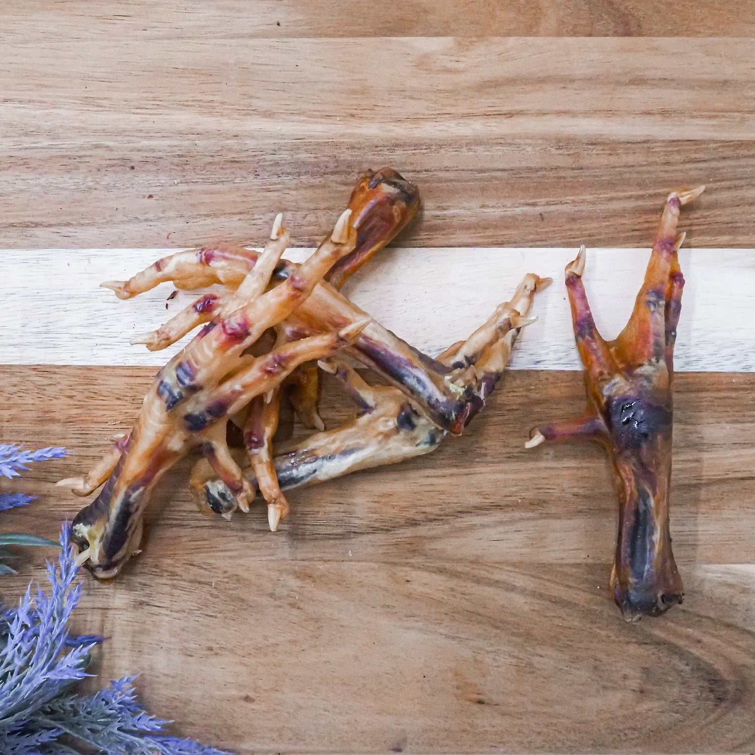 Dried Chicken Feet – Natural Single-Ingredient Dog Chew for Joint Support