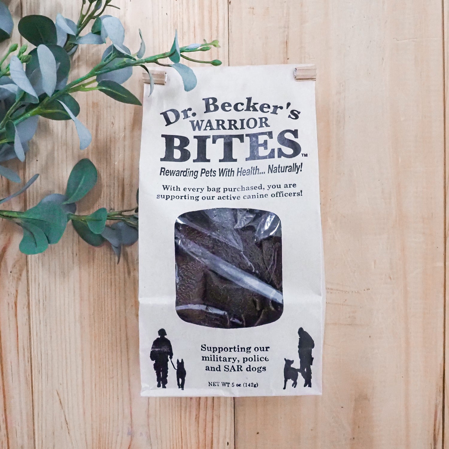 Dr Becker's Warrior Bites – Gently Dried Beef Liver Dog Treats for Immune Support