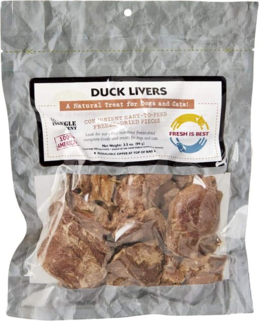 Freeze-Dried Duck Liver Treats for Dogs & Cats – Single-Ingredient High-Protein Snack