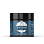 Four Leaf Rover Gut Guard jar on a white background
