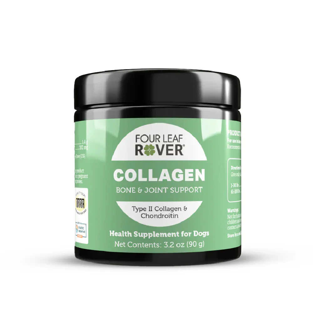 Four Leaf Rover collagen supplement for dogs 