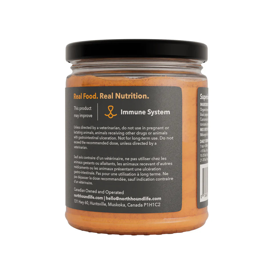 North Hound Life Golden Turmeric Superblend – Natural Anti-Inflammatory & Joint Support for Dogs
