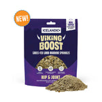 Icelandic Plus Viking Boost Lamb Marrow Sprinkles freeze-dried meal topper for dogs and cats