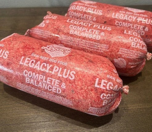 Midwest Legacy PLUS Complete and Balanced Raw Beef Dog Food BARF model