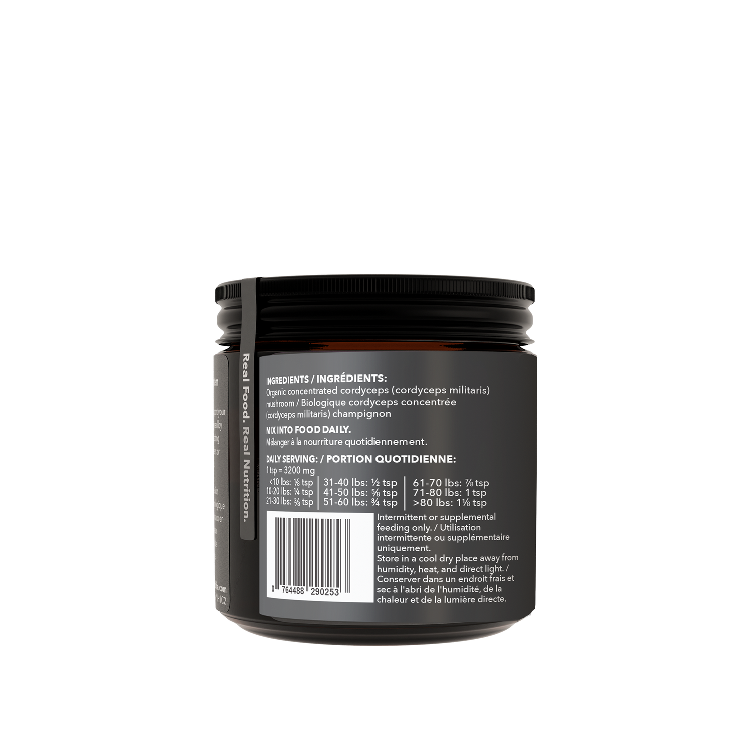 North Hound Life Cordyceps – Natural Energy, Stamina & Recovery Support for Dogs, Canadian Mushroom Supplement