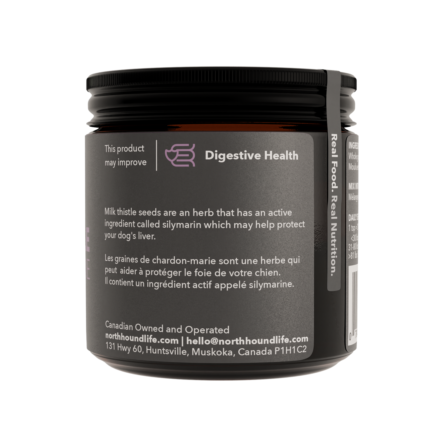 North Hound Life Milk Thistle – Natural Liver Support & Detox Supplement for Dogs