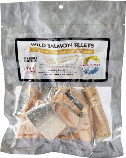 Freeze Dried Wild Salmon Fillets
