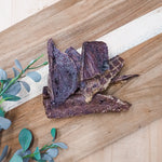 Bison lung dog treats, single-ingredient natural high-protein snack for dogs