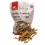 Bison tripe dog treats, all-natural single-ingredient chew for dogs