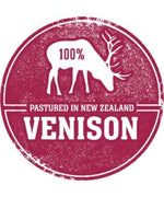 Freeze-dried venison liver dog treat, novel protein for dogs with food sensitivities.