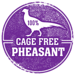 Single-ingredient pheasant treat with collagen, calcium, and crunch