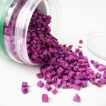 Vegan purple sweet potato dog treats by Plant Dog, natural grain-free snack or food topper for dogs