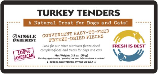 Freeze Dried Turkey Tenders