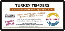 Load image into Gallery viewer, Freeze Dried Turkey Tenders