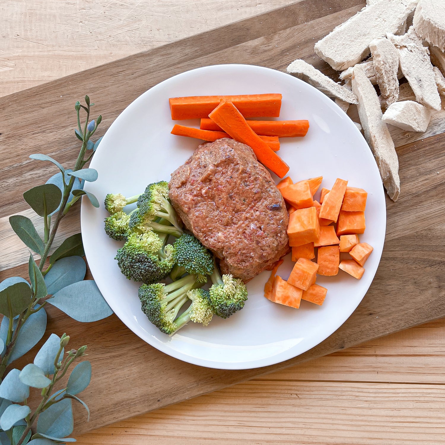 Turkey & Vegetable Raw Dog Food – Lean Protein, Grain-Free, Complete & Balanced