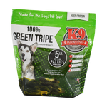 Green tripe for dogs to support gut health and healthy digestion.