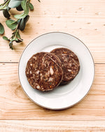 Frozen raw dog food with mackerel, high omega-3s and all-natural complete diet for dogs.