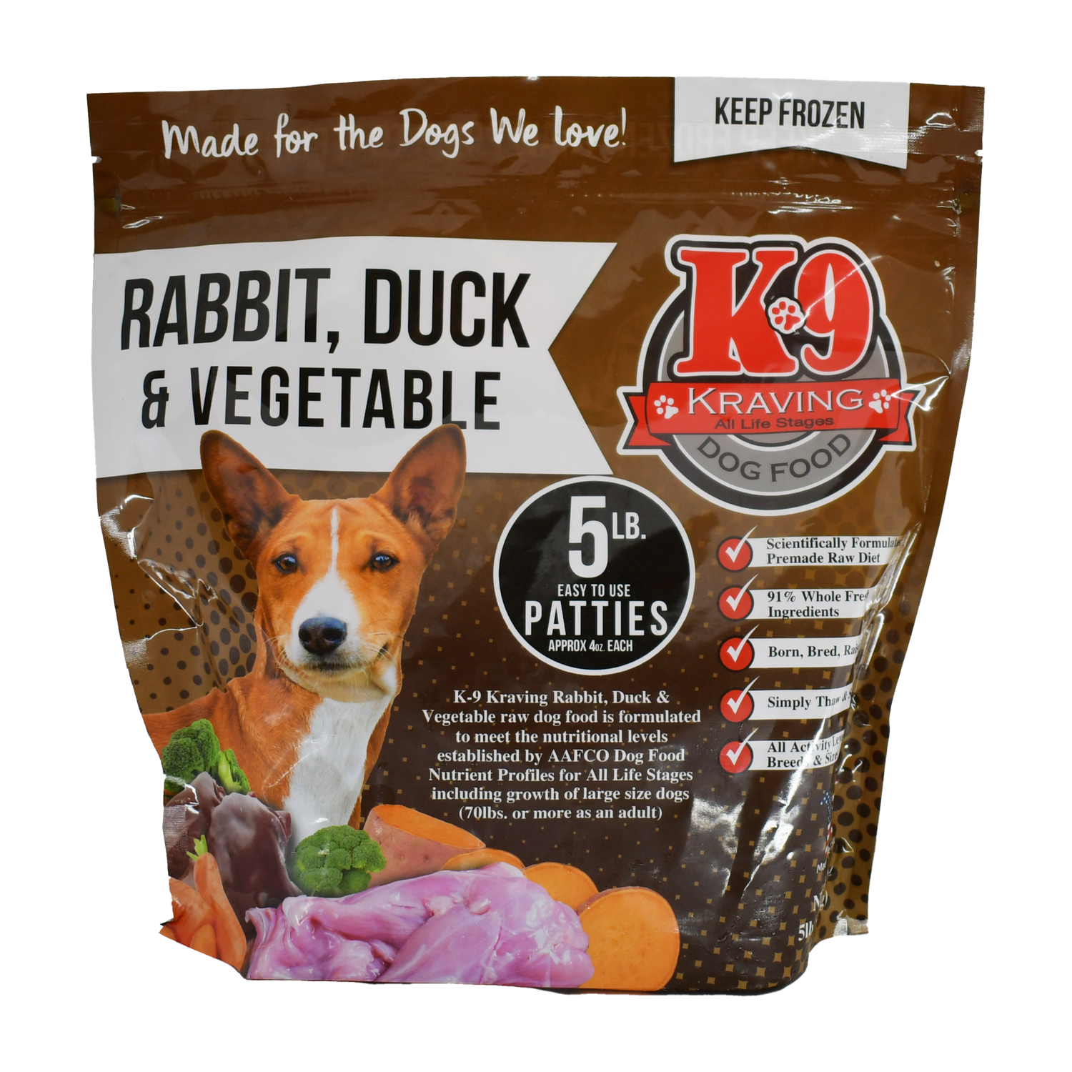 Rabbit, Duck & Vegetable